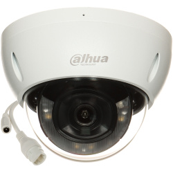 Dahua IP dómkamera - IPC-HDBW2249E-S-IL (DualLight, 2MP, 2,8mm, H265+, IL+IR30m, IP67, ICR, IK10, SD, PoE, mikrofon)