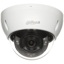 Dahua IP dómkamera - IPC-HDBW2649E-S-IL (DualLight, 6MP, 2,8mm, H265+, IL+IR30m, IP67, ICR, IK10, SD, PoE, mikrofon)