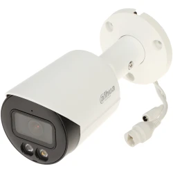 Dahua IP csőkamera - IPC-HFW2649S-S-IL (6MP, 3,6mm, kültéri, H265+, IP67, IR30m, IL10m, SD, PoE, mikrofon, Lite AI)