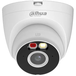 Dahua IP wifi turretkamera - T3A-PV (3MP, 3,6mm, 2,4GHz; H265, IR+LED30m, IP67, SD; mikrofon; hangszóró 12VDC)