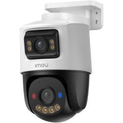 Imou IP PT dómkamera - PS70F Dual (AOR, SmartColor, 10MP, 5MP + 5MP 3,6mm, H265, IR+LED30m, SD, mikr. hangsz., PoE)