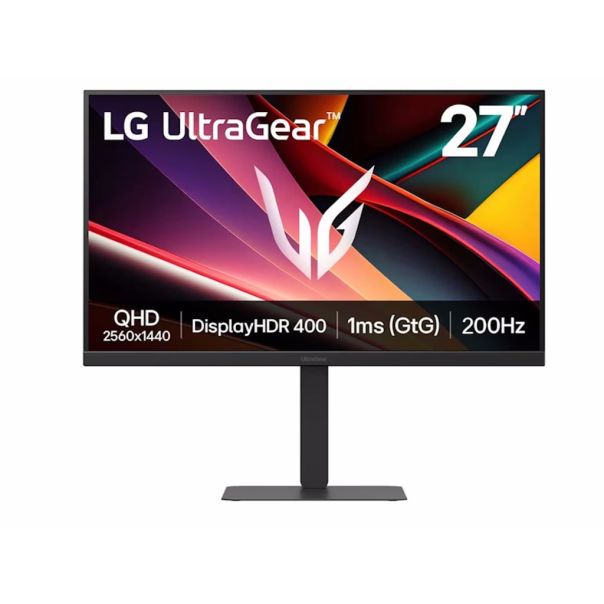 LG Monitor 27" Gamer - 27G610A-B (IPS; 16:9; 2560x1440; 200Hz; 1ms; 400cd; HDMIx2; DP; FreeSync; HDR10; sRGB99%; Pivot) 1 LG Monitor 27" Gamer - 27G610A-B (IPS; 16:9; 2560x1440; 200Hz; 1ms; 400cd; HDMIx2; DP; FreeSync; HDR10; sRGB99%; Pivot)