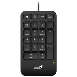 Genius Billentyűzet - Numpad 125 (Vezetékes, USB, numerikus billentyűzet, fekete)