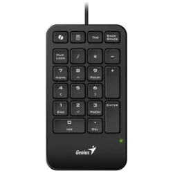 Genius Billentyűzet - Numpad 125 (Vezetékes, USB, numerikus billentyűzet, fekete)