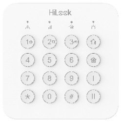 HiLook Hozzáférési billentyűzet - ALARM-K201B-WE (Falra rögzíthető, LED)