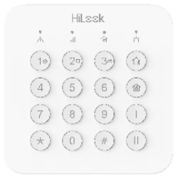 HiLook Hozzáférési billentyűzet - ALARM-K201B-WE (Falra rögzíthető, LED)