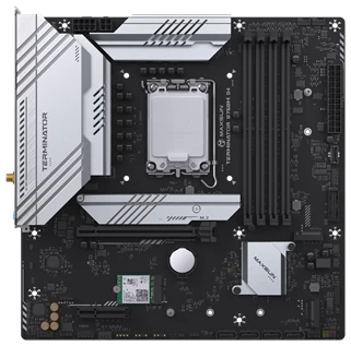 Maxsun Alaplap - Intel MS-TERMINATOR B760M D4 WIFI V2 s1700 (B760, mATX, 4xDDR4 3200MHz, 4xSATA3, 3xM.2, HDMI, DP)