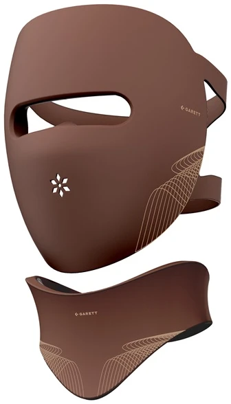 GARETT BEAUTY - Skin Ritual arc- és nyak LED maszk barna