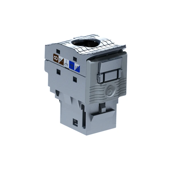 Legrand keystone - 24db x RJ45 keystone port készlet, Cat6, STP, szerszámmentes, 1Gigabit, LinkeoC