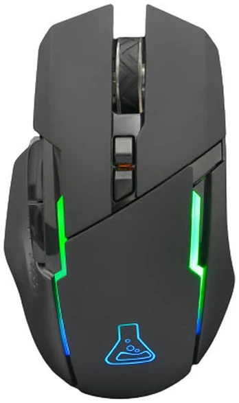 The G-Lab Vezeték nélküli Gamer Egér - KULT CAESIUM (7200 DPI, 2,4Ghz+Bluetooth, 6 gomb, makro, RGB LED, fekete)