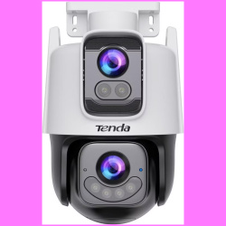 Tenda IP wifi PT kamera - RH9-WCA (DualLens; 6MP, 3MP 4mm + 3MP 6mm; H265, IR30m+LED, IP65; Mik., Hangsz.)