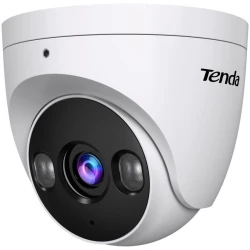 Tenda IP Turret kamera - TC3T24C (4MP, 4mm, kültéri IP67, H265, LED+IR30m, mikrofon, 802.3af PoE)