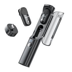 BOYA Mikrofon - Magic-05 (Vezeték nélküli, fekete, 2TX+1RX, USB-C)