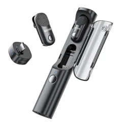BOYA Mikrofon - Magic-05 (Vezeték nélküli, fekete, 2TX+1RX, USB-C)