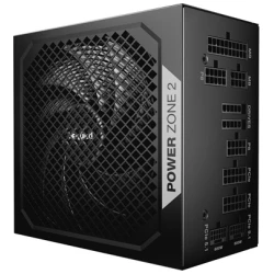 Be Quiet! Tápegység 1200W - POWER ZONE 2 (80+ Platinum, ATX3.1, moduláris, félpasszív ventilátor, fekete)