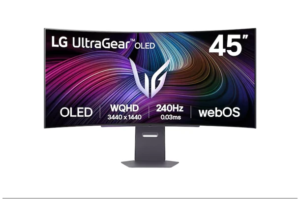 LG Monitor 45" - 45GX90SA-B (OLED; Ívelt, 21:9; 3440x1440; <1ms; 275cd; 240Hz, HDMIx2, BT, DP; USB; HDR; Áll.mag. Spkr) 1 LG Monitor 45" - 45GX90SA-B (OLED; Ívelt, 21:9; 3440x1440; <1ms; 275cd; 240Hz, HDMIx2, BT, DP; USB; HDR; Áll.mag. Spkr)