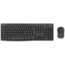 Logitech Billentyűzet/Egér Kit - MK370 (Vezeték nélküli, magyar, fekete)
