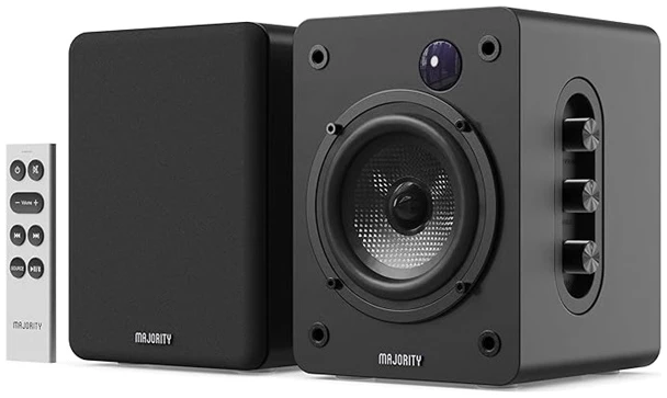 Majority Hangszóró 2.0 - D50X Fekete (60W, Bluetooth 5.3, USB, AUX, HDMI ARC, RCA, USB, Optikai, Távírányító) 1 Majority Hangszóró 2.0 - D50X Fekete (60W, Bluetooth 5.3, USB, AUX, HDMI ARC, RCA, USB, Optikai, Távírányító)