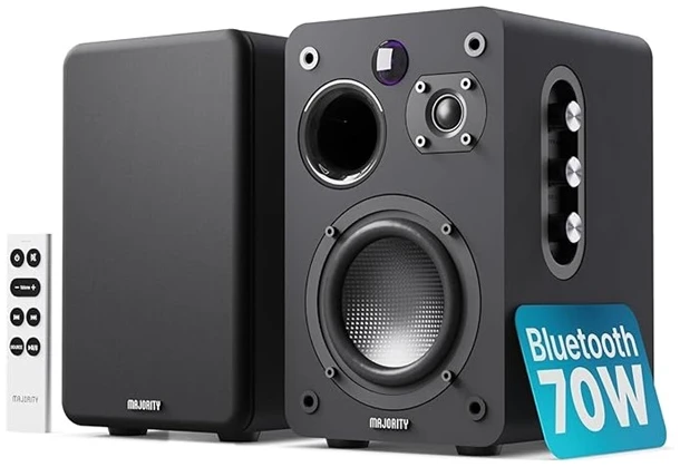 Majority Hangszóró 2.0 - D70X Fekete (70W, Bluetooth 5.3, USB, AUX, HDMI ARC, RCA, USB, Optikai, Távírányító) 1 Majority Hangszóró 2.0 - D70X Fekete (70W, Bluetooth 5.3, USB, AUX, HDMI ARC, RCA, USB, Optikai, Távírányító)