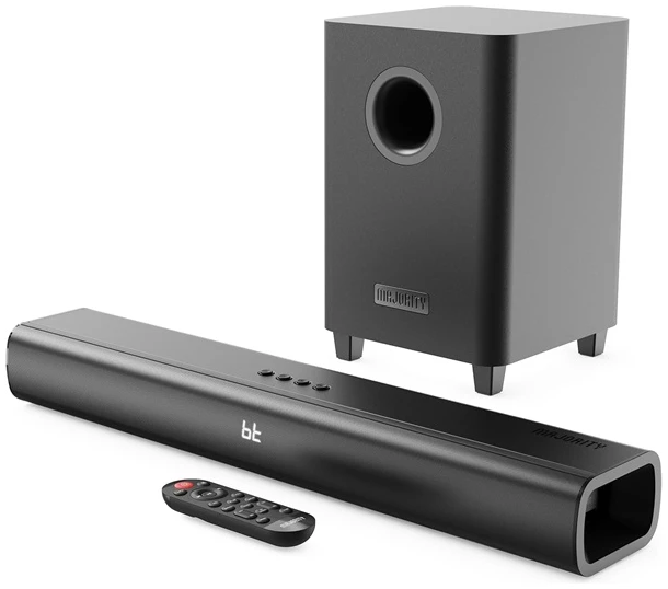 Majority Hangszóró Soundbar - Naga 60 Plus (300W, Bluetooth 5.0, HDMI ARC, AUX, USB, Optikai, Távírányító, Mélynyomó) 1 Majority Hangszóró Soundbar - Naga 60 Plus (300W, Bluetooth 5.0, HDMI ARC, AUX, USB, Optikai, Távírányító, Mélynyomó)