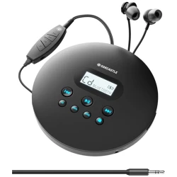 Oakcastle CD lejátszó - CD100 Fekete (Bluetooth 5.0)