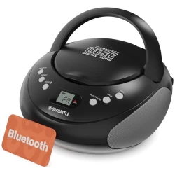 Oakcastle CD lejátszó - CD250 Fekete (FM Rádió, Bluetooth 5.0)