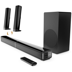 Oakcastle Hangszóró Soundbar - SB80 Xtra Split (200W, Bluetooth 5.3, HDMI ARC, AUX, USB, Optikai, Távírányító)