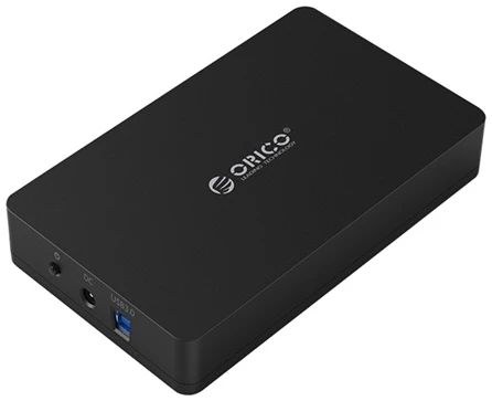 Orico Külső HDD Ház 3.5" - 3569S3-EU (USB-A 3.0, Max.: 10TB, fekete)