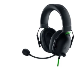 Razer Fejhallgató - Blackshark V2 X (3.5mm Jack, mikrofon hangerőszabályzó, 1,3m kábel, fekete)