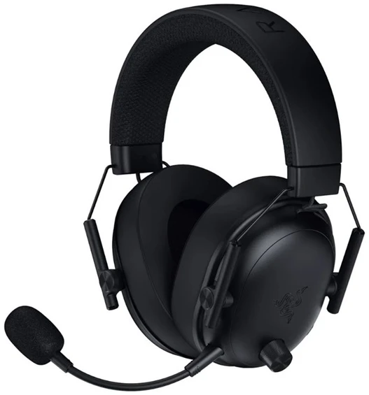 Razer Fejhallgató - Blackshark V3 (Bluetooth, mikrofon, 3.5mm jack, hangerőszabályzó, fekete)