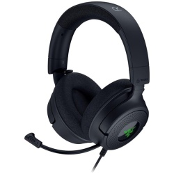 Razer Fejhallgató - Kraken V4 X (USB, mikrofon, hangerőszabályzó, 1,8m kábel, fekete)