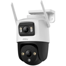 Imou IP wifi PT dómkamera - Cruiser Dual (6MP, 3MP 3,6mm + 3MP 3,6mm, IP66, H265, LED+IR30m, microSD, hangsz., mikr.)