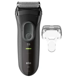 Braun Borotva - Series 3 3000 (vízálló, flexibilis borotvafej, 2 szitás vágóelem+MicroComb)