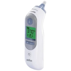 Braun Lázmérő - Thermoscan 7 IRT 6520 (infravörös fülhőmérő, Age Precision, intelligens színkódos kijelző, fehér)