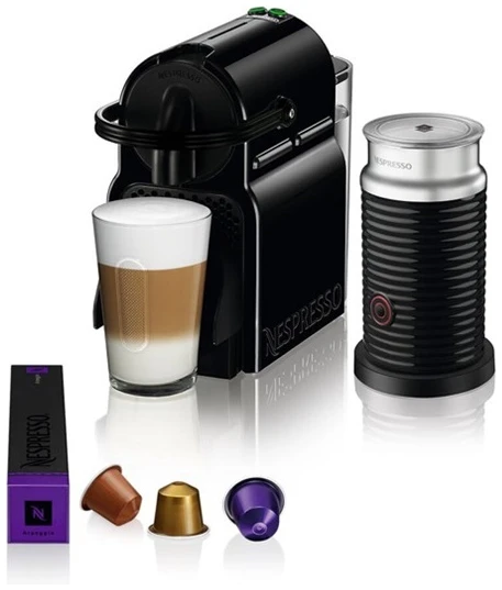 DeLonghi Kávéfőző - Inissia EN80.BAE (Nespresso, kapszulás kávéfőző tejhabosítóval, 19 bar, Espresso és Lungo) 1 DeLonghi Kávéfőző - Inissia EN80.BAE (Nespresso, kapszulás kávéfőző tejhabosítóval, 19 bar, Espresso és Lungo)