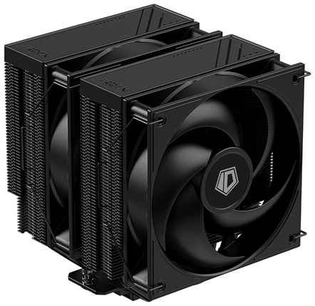 ID-Cooling CPU Cooler - FROZN A620 PRO XE BLACK (27,2dB; max 98,54 m3/h; 4Pin csatlakozó, 6 db heatpipe, 2x12cm)
