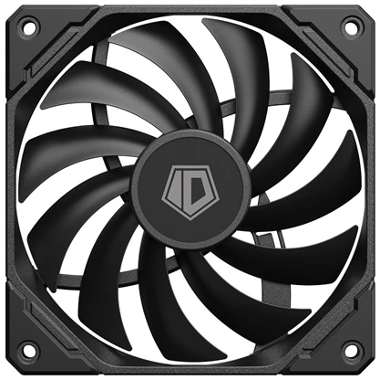 ID-Cooling Cooler 12cm - TF-12015-K (32.3dB, max. 15mm SLIM, 115,27 m3/h, 4pin, PWM, 12cm)