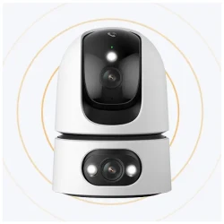 Imou IP wifi PT dómkamera - Ranger Dual Pro (6MP, 3MP 3,6mm + 3MP 3,6mm, beltéri, H265, IR15m, microSD, hangsz., mikr.)