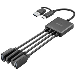 Sandberg USB Hub - USB-C/A to 2A+2C Splitter