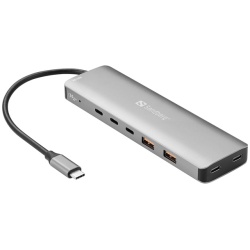 Sandberg USB Hub - USB-C to 5 x USB-C + 2 x USB-A 100W