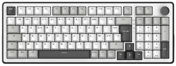 The G-Lab Vezeték nélküli Gamer Billentyűzet - KEYZ ELITE 400 WG/US (RGB, 2,4Ghz+BT+Wired, 1000Hz, USB, fehér-szü angol) 1 The G-Lab Vezeték nélküli Gamer Billentyűzet - KEYZ ELITE 400 WG/US (RGB, 2,4Ghz+BT+Wired, 1000Hz, USB, fehér-szü angol)