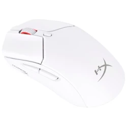 HyperX Egér - Pulsefire Haste 2 Wireless White (Optikai, 26000 DPI, 6 gomb, vezeték nélküli, fehér)