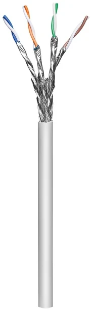 Manhattan Kábel - S/FTP Fali kábel dob (100m, réz, 23AWG, LSZH, CPR-Dca rated, Cat6a, Szürke) 1 Manhattan Kábel - S/FTP Fali kábel dob (100m, réz, 23AWG, LSZH, CPR-Dca rated, Cat6a, Szürke)