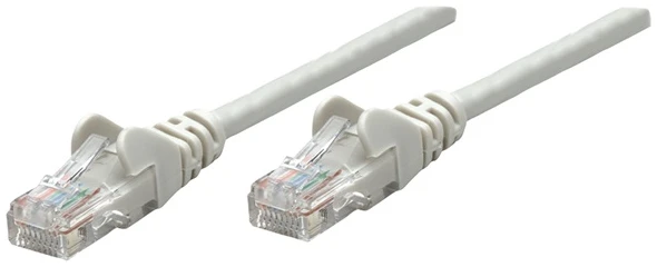 Manhattan Kábel - U/UTP Patch (RJ45 to RJ45, Cat6, 0,25m, bézs, réz)