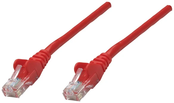 Manhattan Kábel - U/UTP Patch (RJ45 to RJ45, Cat6, 10m, piros, réz) 1 Manhattan Kábel - U/UTP Patch (RJ45 to RJ45, Cat6, 10m, piros, réz)