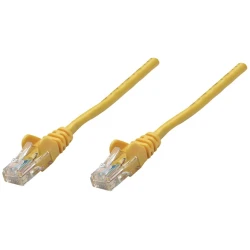Manhattan Kábel - U/UTP Patch (RJ45 to RJ45, Cat6, 15m, sárga, réz)