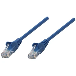 Manhattan Kábel - U/UTP Patch (RJ45 to RJ45, Cat6, 7.5m, kék, réz)