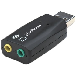 Manhattan Kábel átalakító - USB-A to 3.5 mm Audio Adapter
