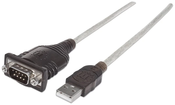 Manhattan Kábel átalakító - USB-ről Soros portra átalakító, 1.8 cm