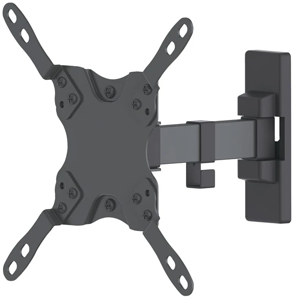 Manhattan TV állvány - Fali csuklós szimpla Fekete (max.VESA:200x200)(13"-43"-ig) 20 kg 1 Manhattan TV állvány - Fali csuklós szimpla Fekete (max.VESA:200x200)(13"-43"-ig) 20 kg